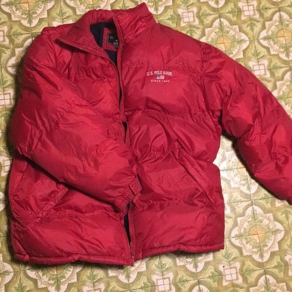 us polo down jacket